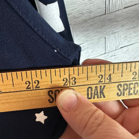 French toast soft hoodie, baby with white stars, cozy activewear athleisure  - Picture 8 of 9